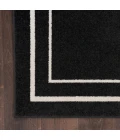 Nourison Nourison Essentials Area Rug NRE02 Black Ivory