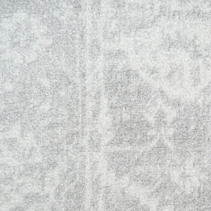 Nourison Astra Machine Washable Grey ASW12 7 ft. 10 in. X 10 ft. Rect. Rug
