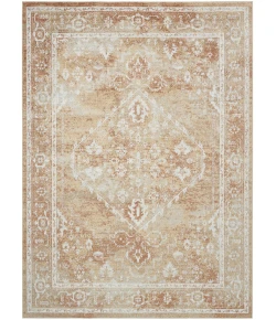 Nourison Home Astra Machine Washable ASW11 Rust Multicolor 5 ft. 3 in. X 7 ft. Area Rug