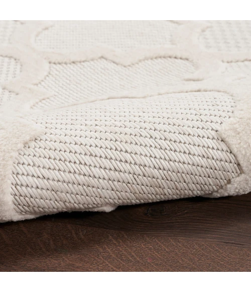 Nourison Easy Care Area Rug NES01 Ivory/White