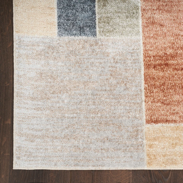 Nourison Astra Machine Washable Area Rug ASW09 Multicolor