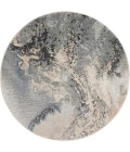 Nourison Maxell Round Area Rug MAE08-Grey
