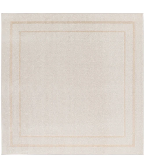 Nourison Home Nourison Essentials Ivory Gold NRE02 9 ft. Square Rug