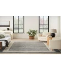 Nourison Serenity Home Grey Ivory SRH07 5 ft. 3 in. X 7 ft. 3 in. Rectangle Rug