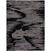 Michael Amini Ma30 Star SMR02 Black Ivory 7 ft. 9 in. X 9 ft. 9 in. Area Rug