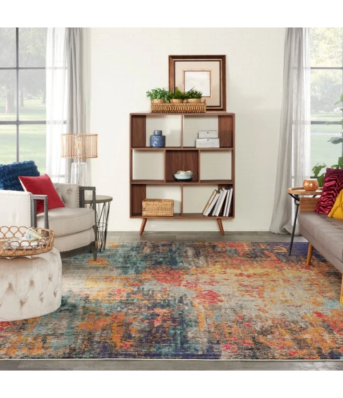 Nourison Celestial Area Rug CES15-Multicolor
