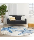 Nourison Aloha Area Rug ALH24-Blue/Grey