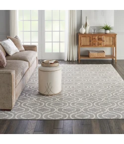 Nourison Home Jubilant JUB19 Grey 7 ft. 10 in. X 9 ft. 10 in. Area Rug
