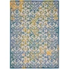 Nourison Home Aloha ALH21 Ivory Blue 7 ft. 10 in. X 10 ft. 6 in. Area Rug