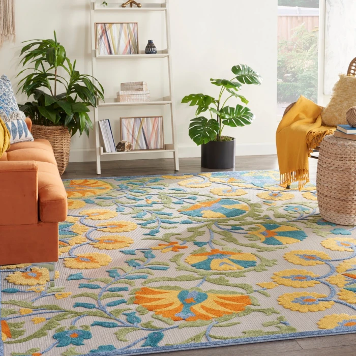 Nourison Aloha Area Rug ALH22 Multicolor 12' x 15'