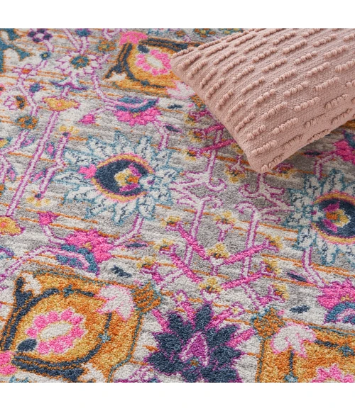 Nourison Passion Area Rug PSN01 Silver