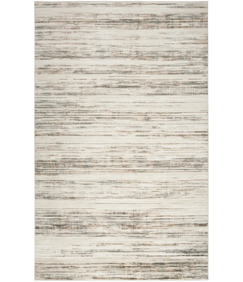 Nourison Serenity Home Ivory Beige SRH03 9 ft. X 12 ft. Rectangle Rug