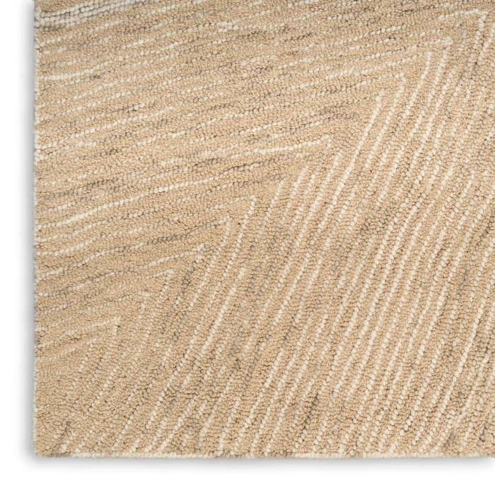 DKNY Pure Angles Camel ANG01 8 ft. X 10 ft. Rect. Rug
