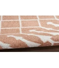 Nourison Astra Machine Washable Copper ASW10 6 ft. 7 in. X 9 ft. Rectangle Rug