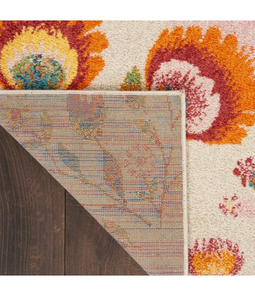 Nourison Allur Area Rug ALR08-Ivory Multicolor