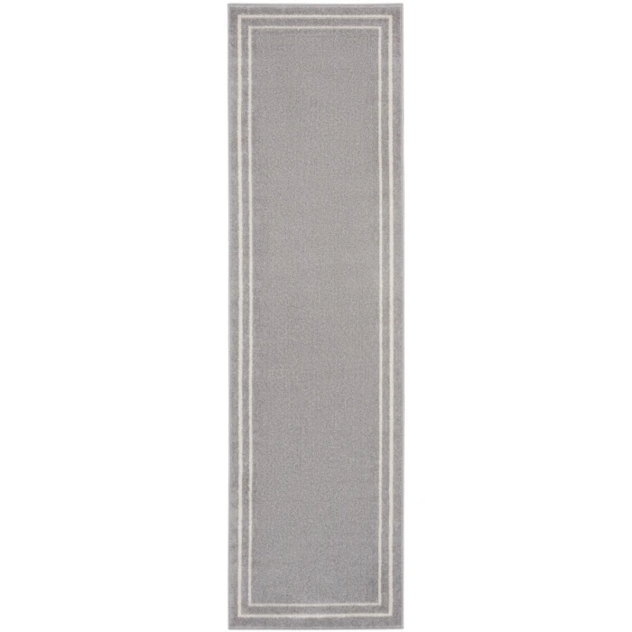 Nourison Nourison Essentials Area Rug NRE02 Grey/Ivory