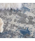Nourison Rustic Textures Area Rug RUS08-Grey/Blue