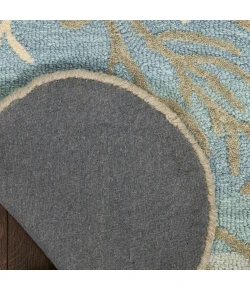 Nourison Home Waterside WRS01 Blue 7 ft. 9 in. X 9 ft. 9 in. Area Rug