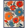 Nourison Home Aloha ALH33 Multicolor 5 ft. 3 in. X 7 ft. 5 in. Area Rug