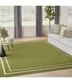 Nourison Home Nourison Essentials NRE02 Green Ivory 9 ft. X 12 ft. Area Rug