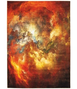 Nourison Home Le Reve LER07 Red/Multicolor 5 ft. 3 in. X 7 ft. 3 in. Area Rug