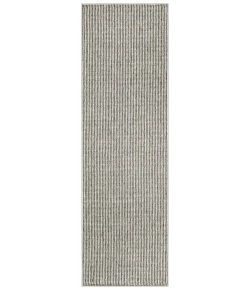 Nourison Home Natural Texture NTX01 Ivory Grey 2 ft. 3 in. X 7 ft. 6 in. Area Rug
