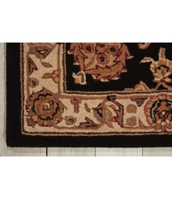 Nourison Home Heritage Hall Black HE19 8ft.6in. x 11ft.6in. Rect. Rug