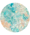 Nourison Home Imagination Multicolor IMA11 5 ft. Round Rug