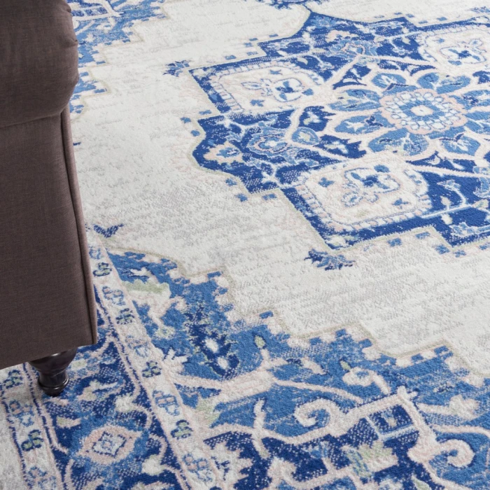 Nourison Whimsicle Area Rug WHS03-Ivory Blue