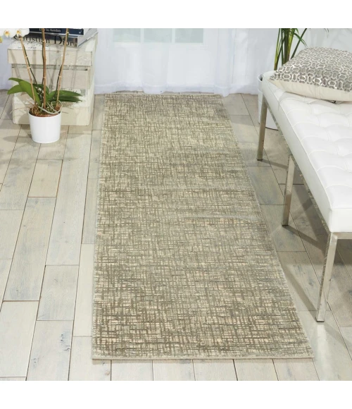 Nourison Starlight Runner Area Rug STA02-Sea Mist