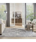 Nourison Elation Area Rug ETN09 Grey 9' x 12'