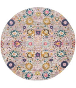 Nourison Home Passion PSN01 Silver 5 ft. Round Area Rug