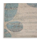 Nourison Tranquil Area Rug TRA01-Ivory/Light Blue