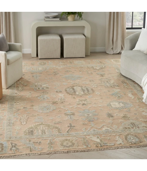 Nourison Whispers Dusty Mauve WHP06 9 ft. X 12 ft. Rect. Rug