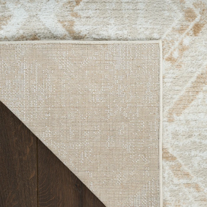 Nourison Dekor Ivory Beige DEK05 2 ft. X 4 ft. Rect. Rug
