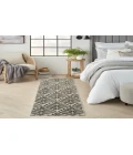 Nourison Aloha Charcoal ALH35 2 ft. X 6 ft. Rectangle Rug