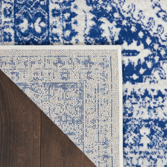Nourison Whimsicle Area Rug WHS15-Ivory Navy
