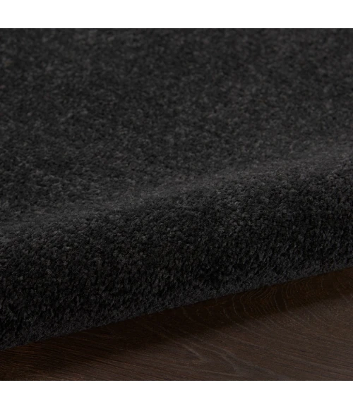 Nourison Essentials Black Area Rug NRE01-Black
