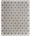 Nourison Home Nourison Essentials Ivory Black NRE04 6 ft. X 9 ft. Rectangle Rug