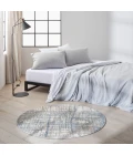 Calvin Klein Rush Area Rug CK950 Ivory Blue