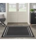 Nourison Nourison Essentials Area Rug NRE02 Black Ivory