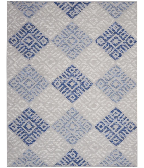 Nourison Whimsicle Area Rug WHS18-Grey Blue