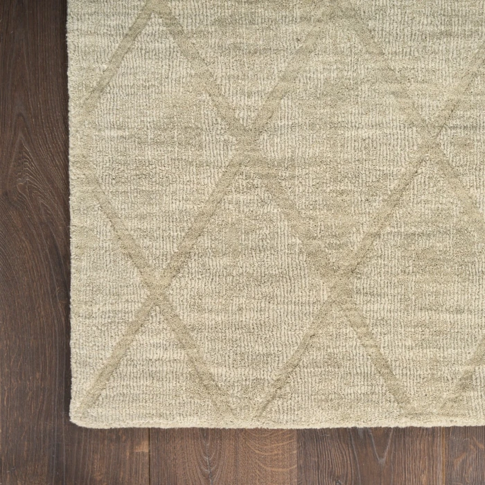 Nourison Wool Haven Sage WOH01 2 ft. X 6 ft. Rect. Rug