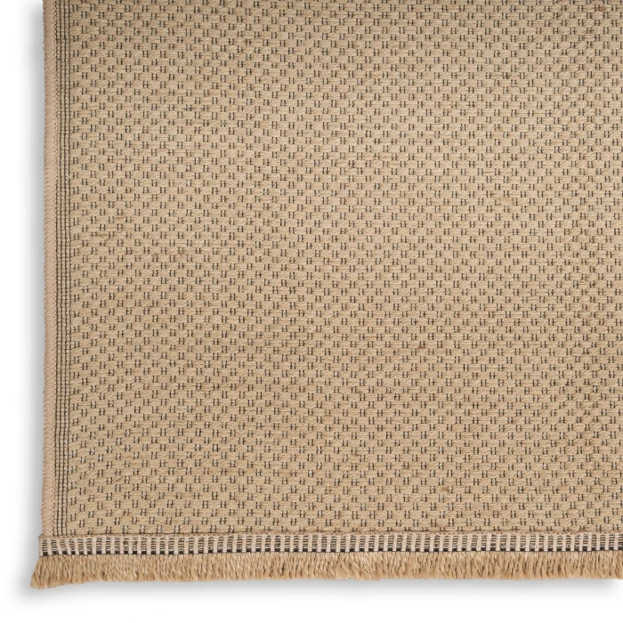 Nourison Washable Jute Natural WSJ03 2 ft. X 4 ft. Rect. Rug