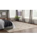 Nourison Oushak Home Cream OUS01 8 ft. X 9 ft. 10 in. Rectangle Rug