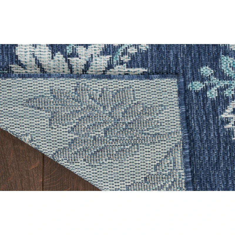 Nourison Garden Oasis Navy GOA03 8 ft. X 10 ft. Rectangle Rug