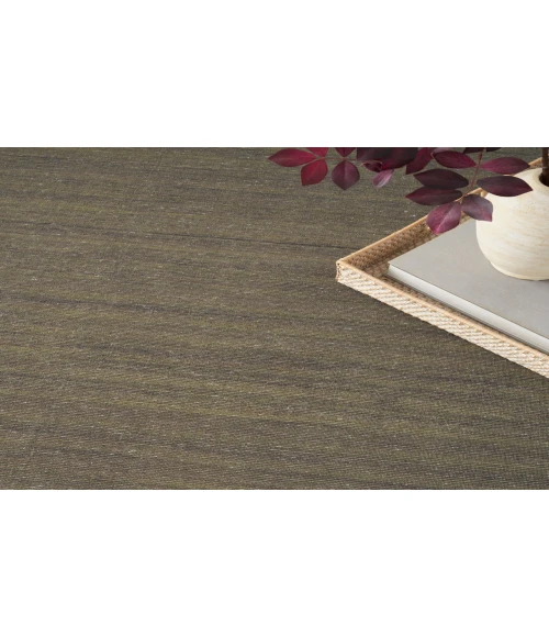 Nourison Washable Essentials Green WAE01 6 ft. X 9 ft. Rectangle Rug