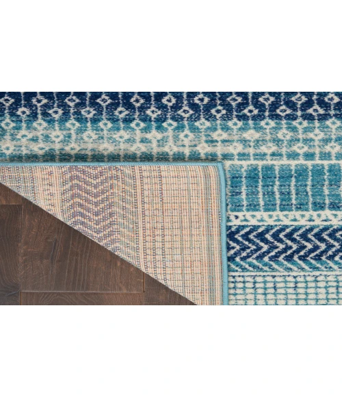 Nourison Passion Navy Blue PSN26 9 ft. X 12 ft. Rectangle Rug