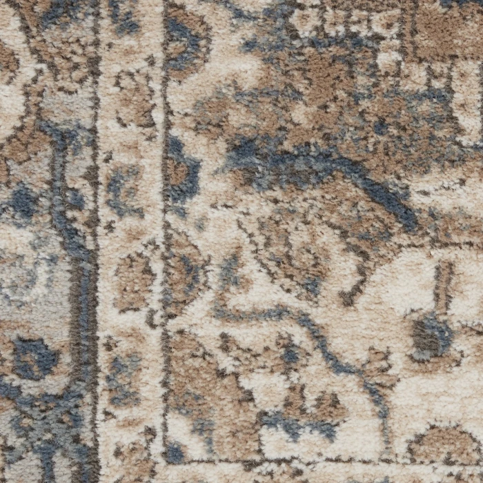 Nourison Quarry Beige Grey QUA05 7 ft. X 10 ft. Rect. Rug
