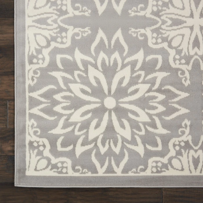 Nourison Jubilant Area Rug JUB06-Ivory/Grey